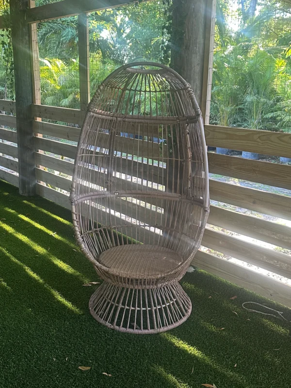 Wicker chair - Image 3