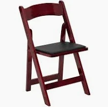 Brown padded chair